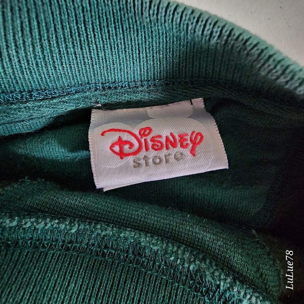 Vintage Disney Store Green Embroidered Tigger Sweatshirt Large - Picture 5 of 16